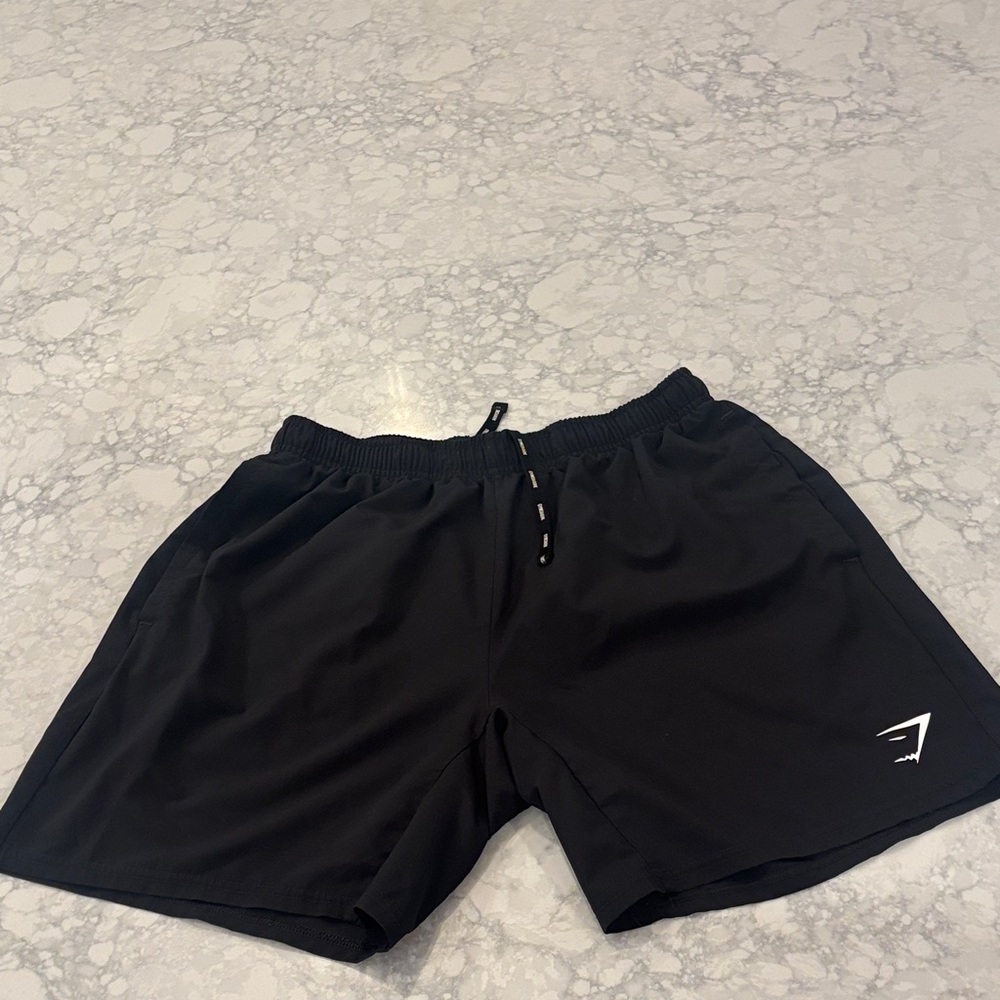 Gymshark Black Athletic Shorts for Men
